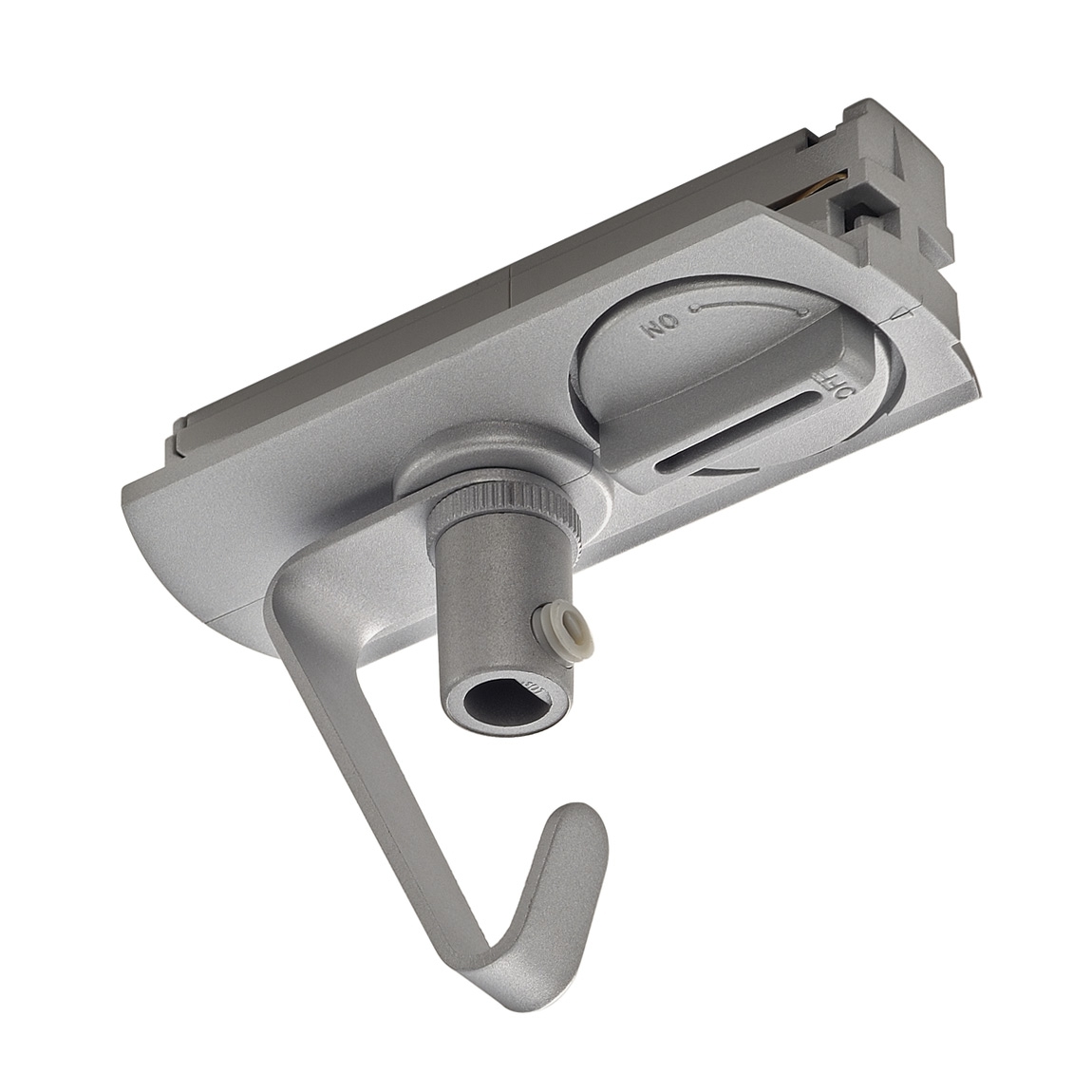 SLV 143172 1PHASE-TRACK, адаптер с крюком для подвесных светильников, 2кг макс., 6А макс., серебристый