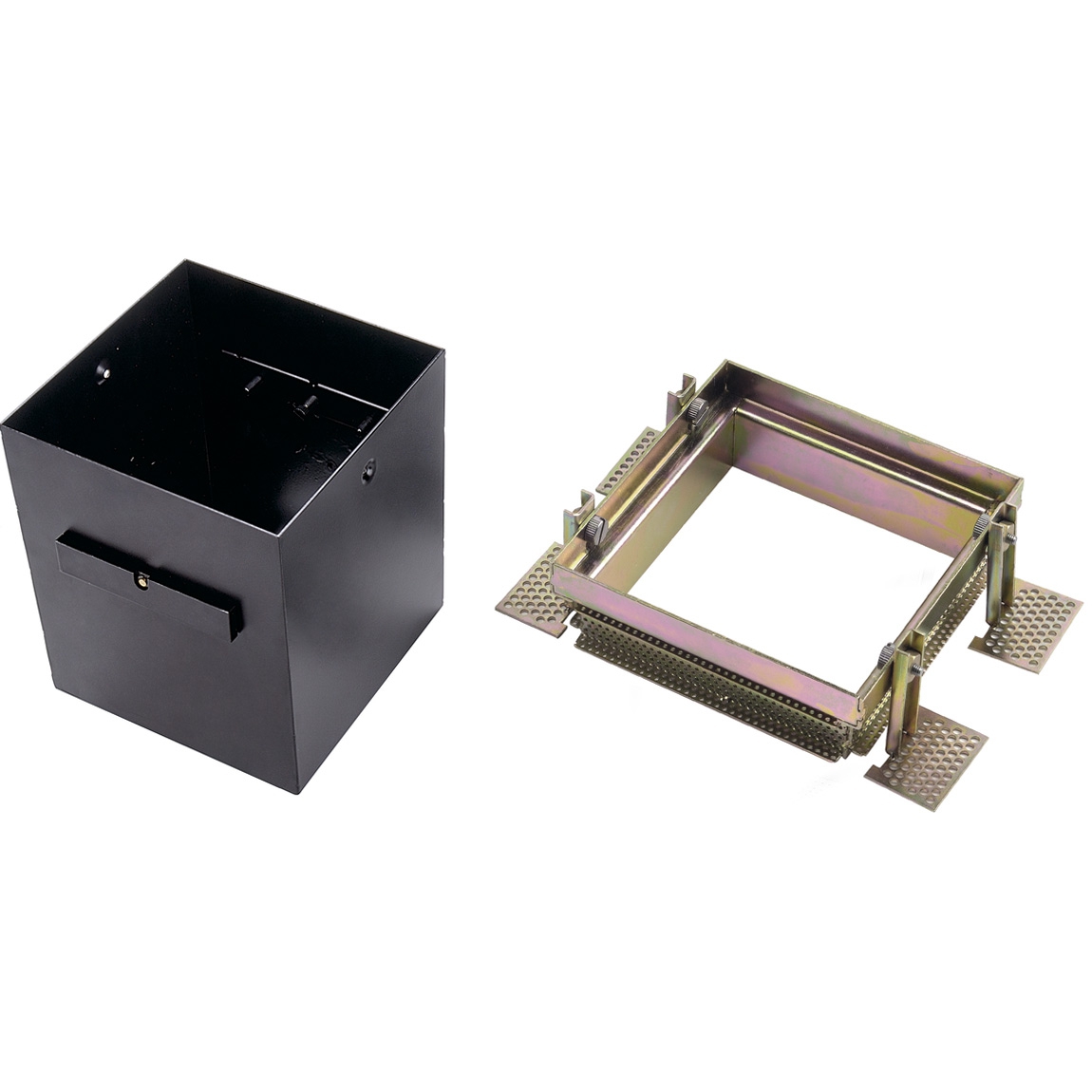 SLV 115151 AIXLIGHT® PRO, 1 FRAMELESS корпус безрамочный для 1-го светильника MODULE, черный