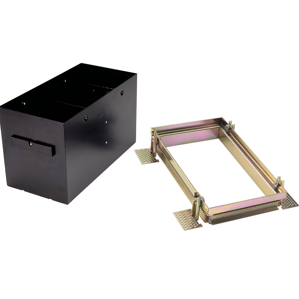 SLV 115152 AIXLIGHT® PRO, 2 FRAMELESS корпус безрамочный для 2-x светильников MODULE, черный