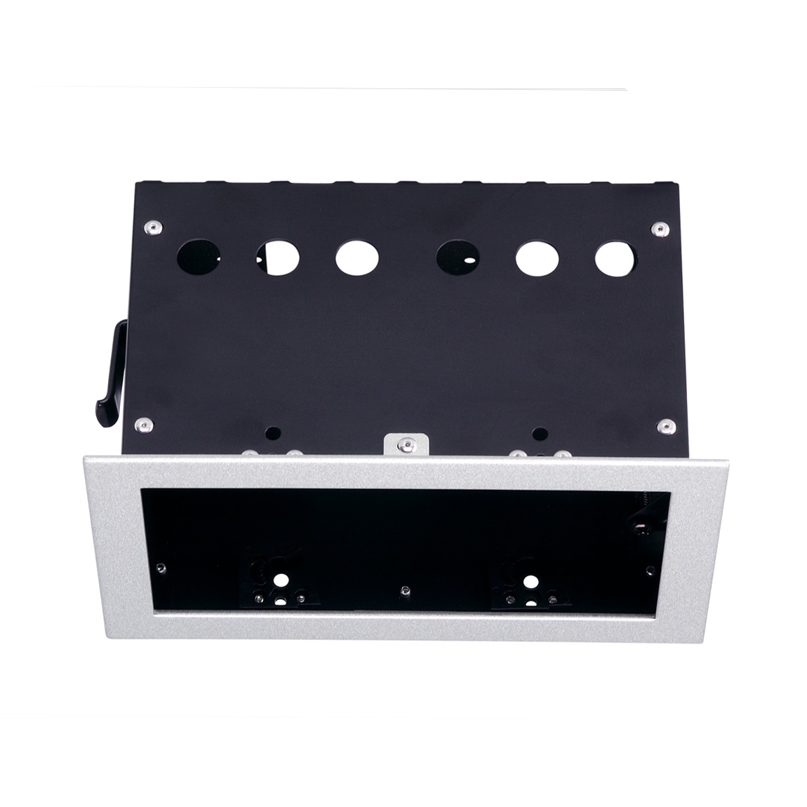 SLV 115314 AIXLIGHT® PRO 50, 2 FRAME корпус с рамкой для 2-х светильников MODULE, серебристый / черный