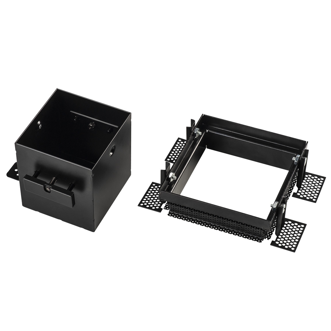 SLV 115351 AIXLIGHT® PRO 50, 1 FRAMELESS корпус безрамочный для 1-го светильника MODULE, черный