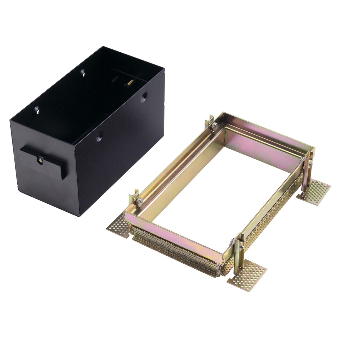 SLV 115352 AIXLIGHT® PRO 50, 2 FRAMELESS корпус безрамочный для 2-х светильников MODULE, черный