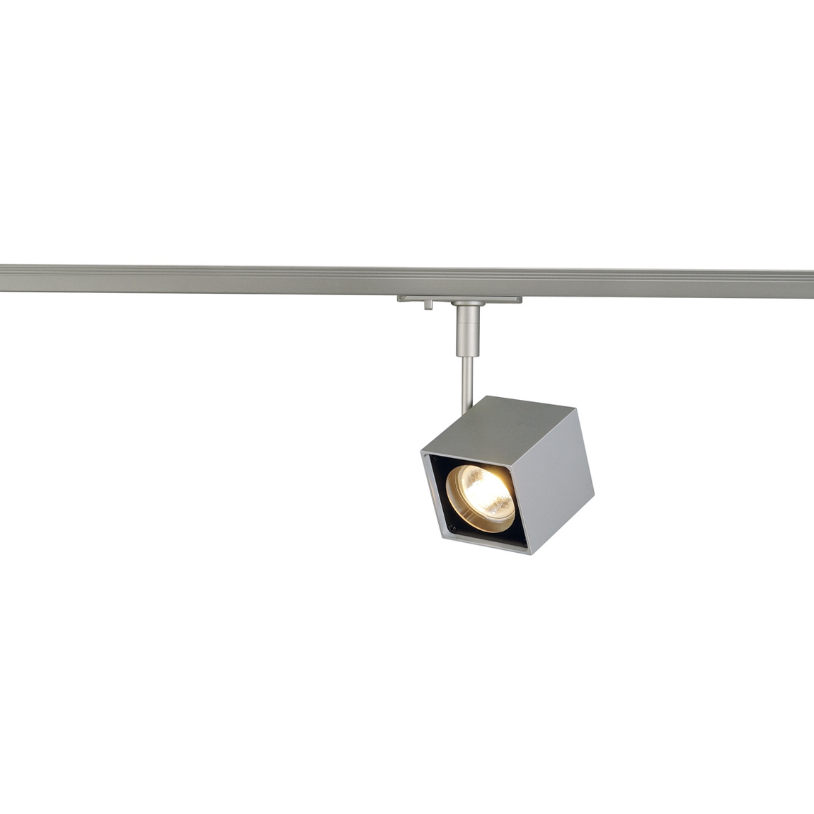 SLV 143354 1PHASE-TRACK, ALTRA DICE светильник для лампы GU10 50Вт макс, серебристый/ черный