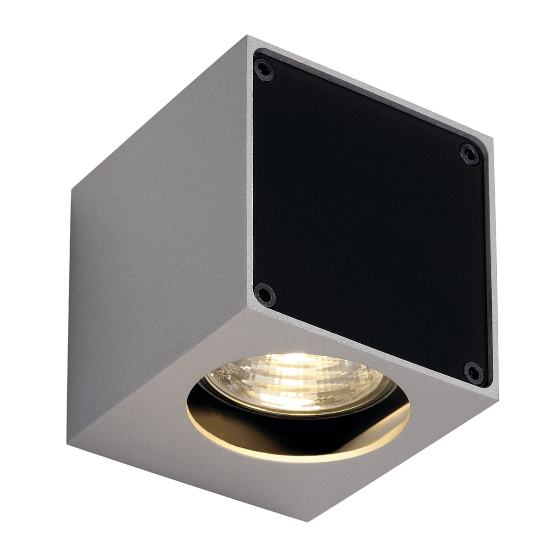 SLV 151504 ALTRA DICE WL-1 светильник настенный для лампы GU10 35Вт макс., серебристый / черный