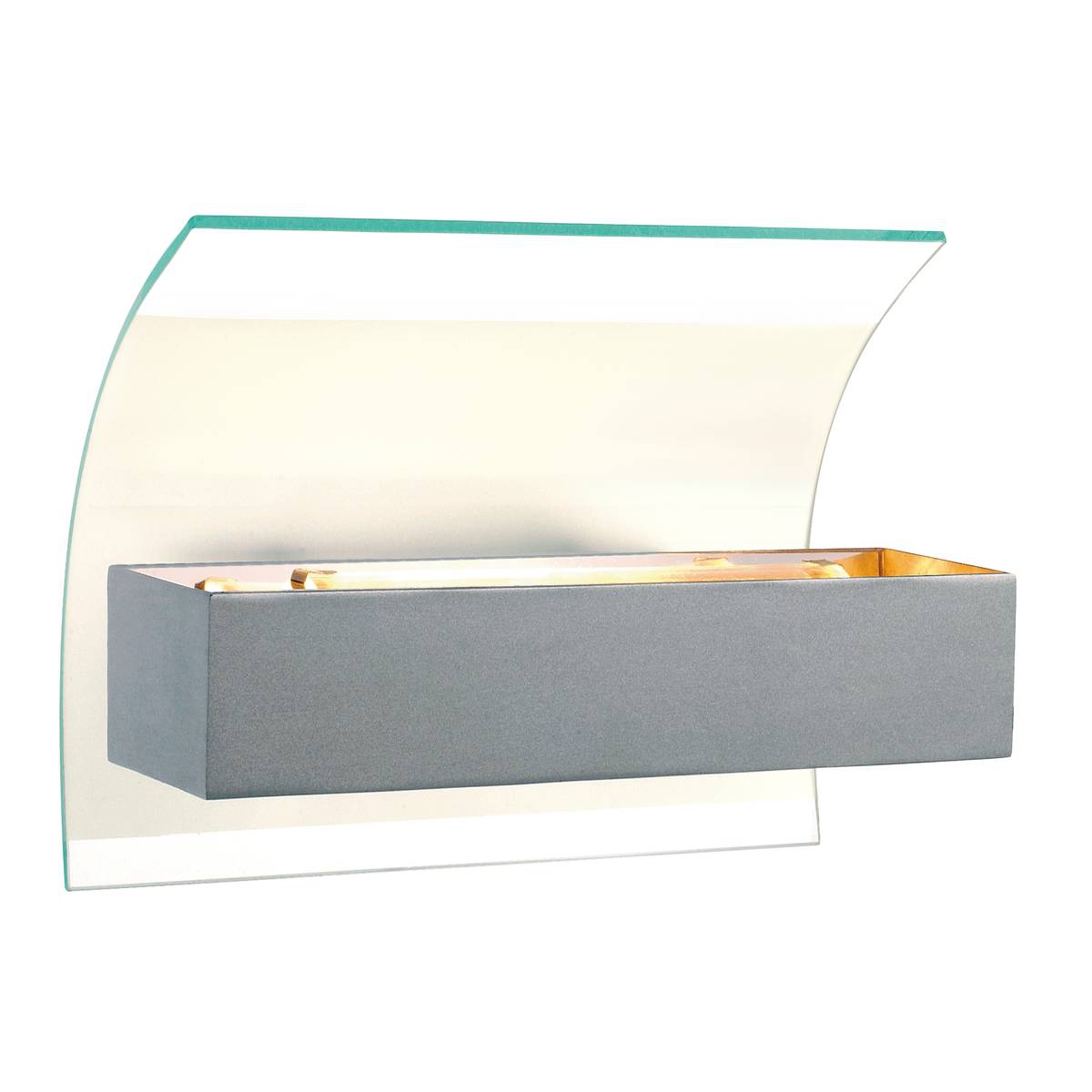 SLV 151405 ANDREAS CURVE светильник настенный для лампы R7s 118mm 100Вт макс., серебристый / стекло част.матов