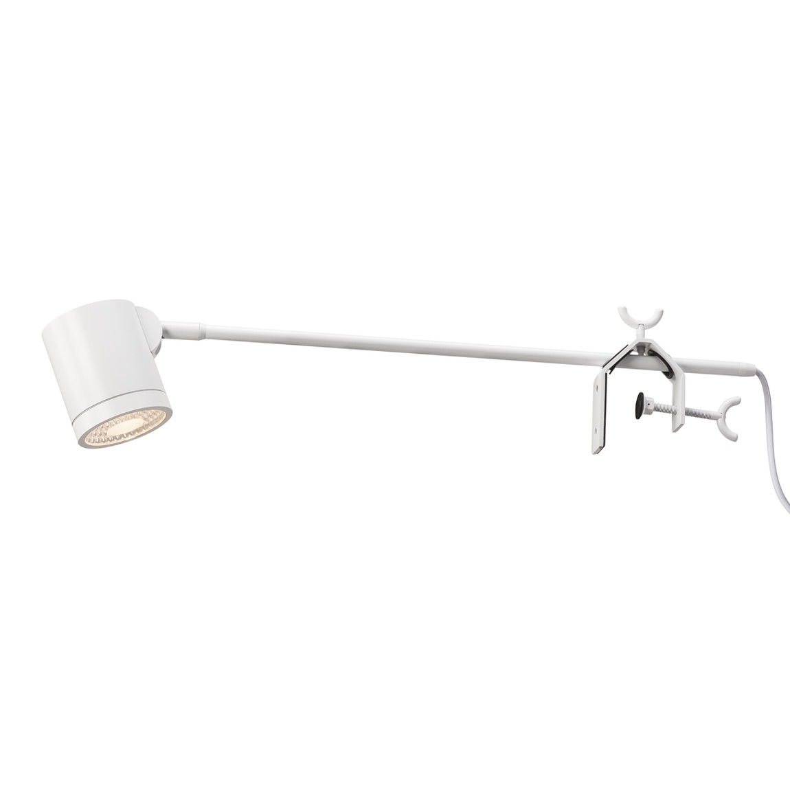 SLV 1000734 ANELA LED DISPLAY светильник на струбцине 10Вт с LED 3000К, 750лм, 50°, с выключателем, белый