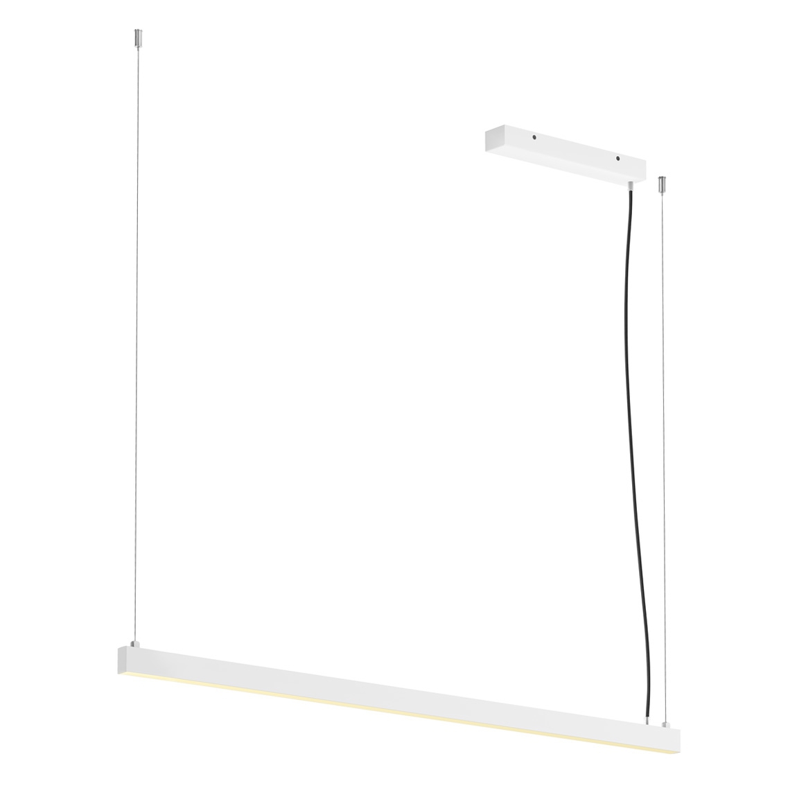 SLV 1001941 AROSA 125 PD-1 светильник подвесной 32Вт с LED 3000К, 950лм+750лм, белый матовый