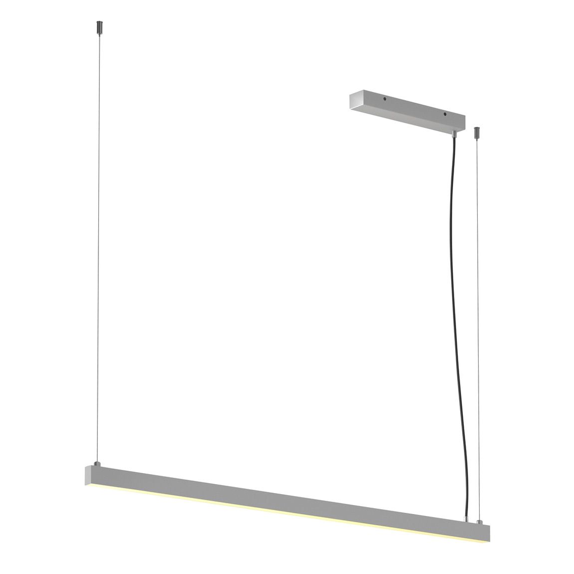 SLV 1001942 AROSA 125 PD-1 светильник подвесной 32Вт с LED 3000К, 950лм+750лм, алюминий