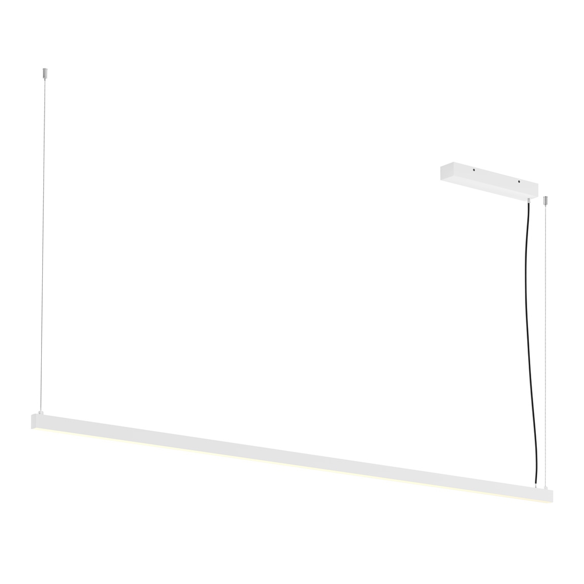 SLV 1001944 AROSA 200 PD-2 светильник подвесной 65Вт с LED 3000К, 2х 1800лм, белый матовый