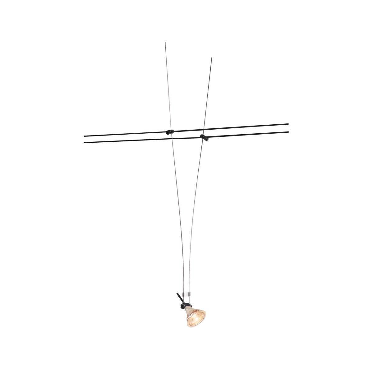 SLV 139070 TENSEO, ASMARA светильник 12В AC для лампы QR-C51 35Вт макс., черный