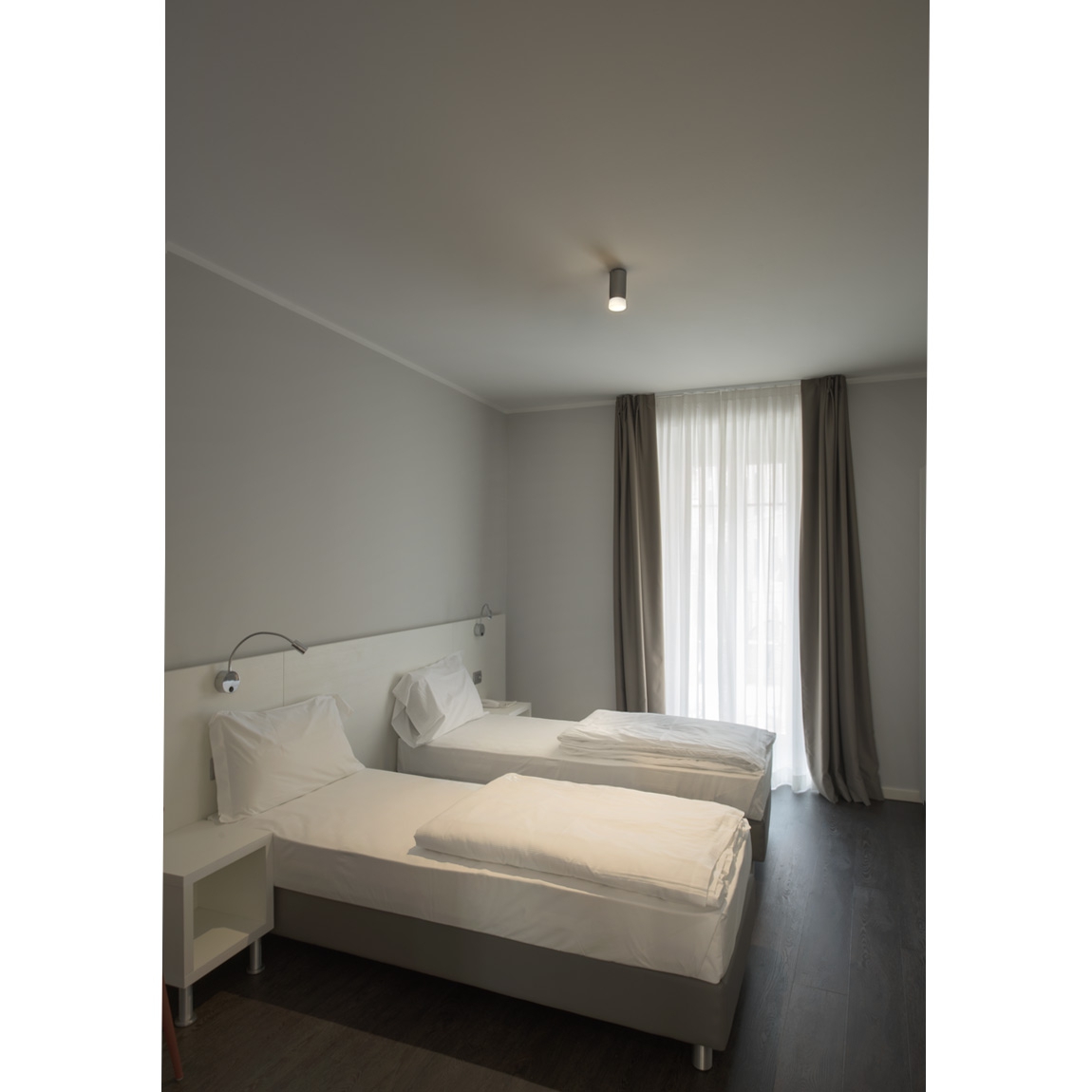 SLV 1002935 ASTINA CL светильник потолочный  для лампы GU10 10Вт макс., серый