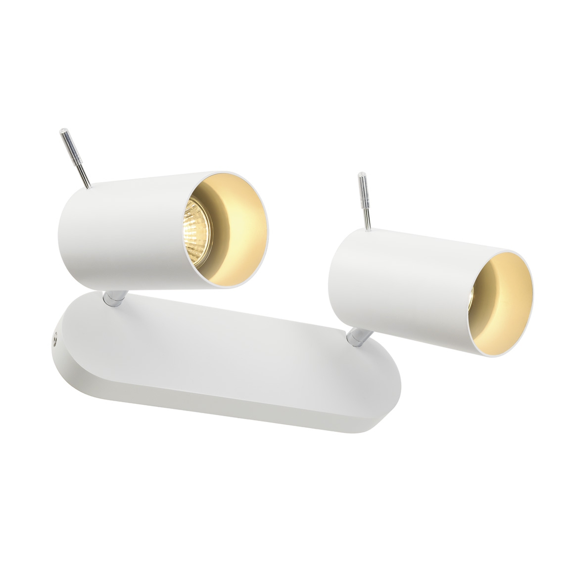 SLV 147412 ASTO TUBE 2 светильник накладной для 2-х ламп GU10 по 50Вт макс., белый