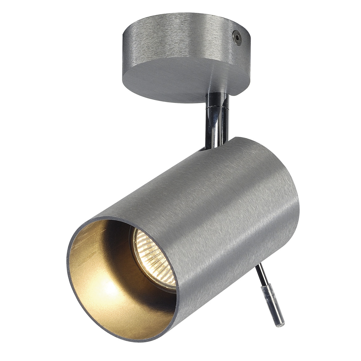 SLV 147421 ASTO TUBE 1 светильник накладной для лампы GU10 75Вт макс., матированный алюминий