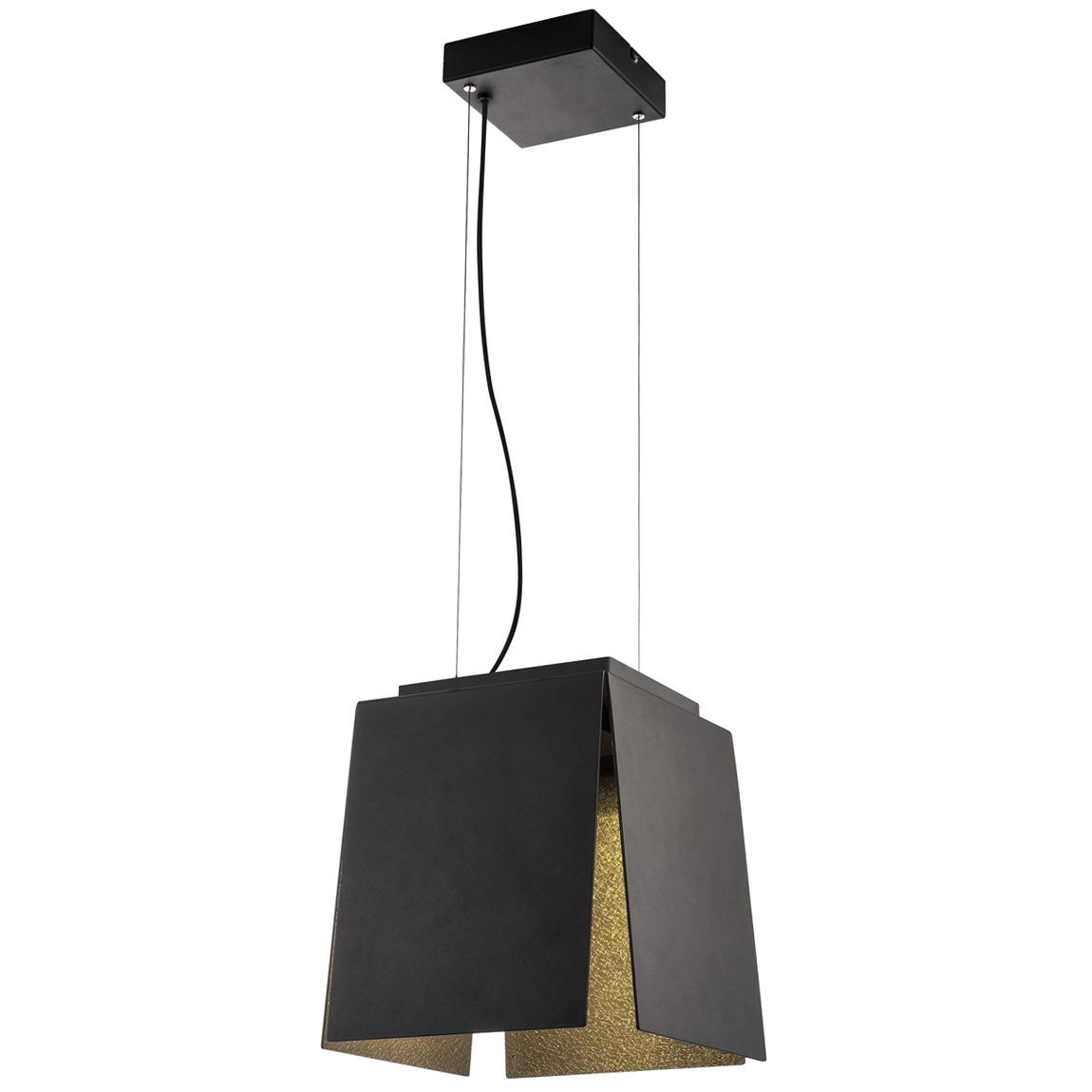 SLV 155960 AVENTO 30 PD светильник подвесной 15Вт с LED 3000К, 660лм, черный/ золото