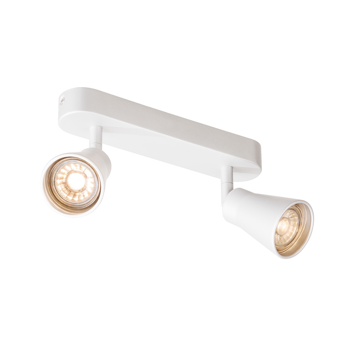 SLV 1000890 AVO DOUBLE CW светильник накладной для 2-х ламп GU10 по 50Вт макс., белый