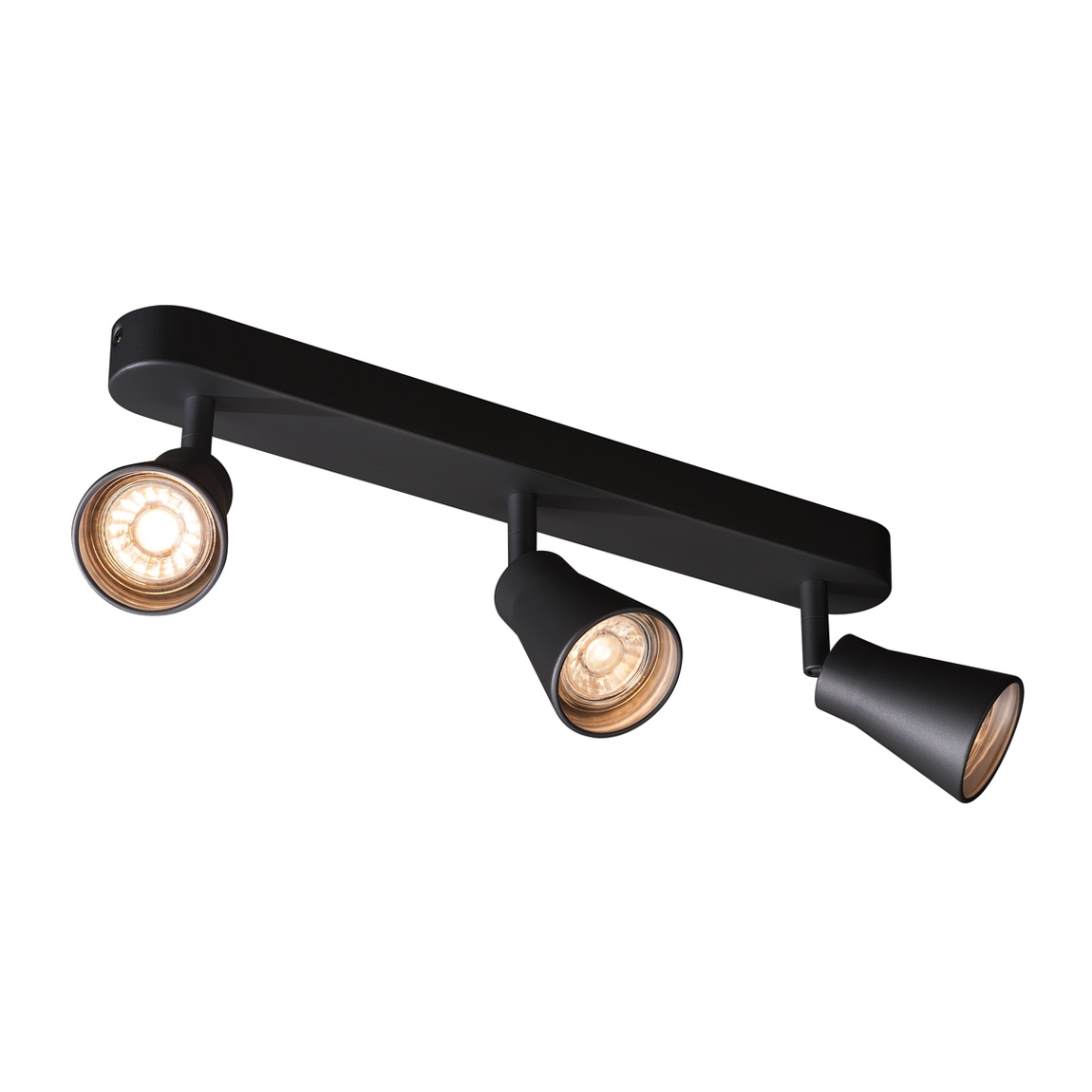 SLV 1000892 AVO TRIPLE CW светильник накладной для 3-х ламп GU10 по 50Вт макс., черный