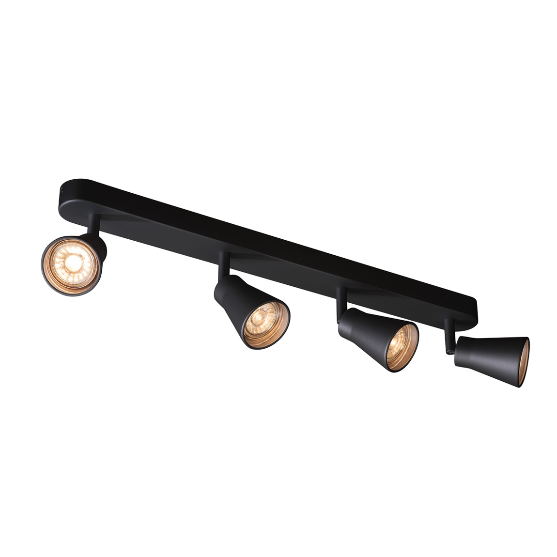 SLV 1000895 AVO QUAD CW светильник накладной для 4-х ламп GU10 по 50Вт макс., черный