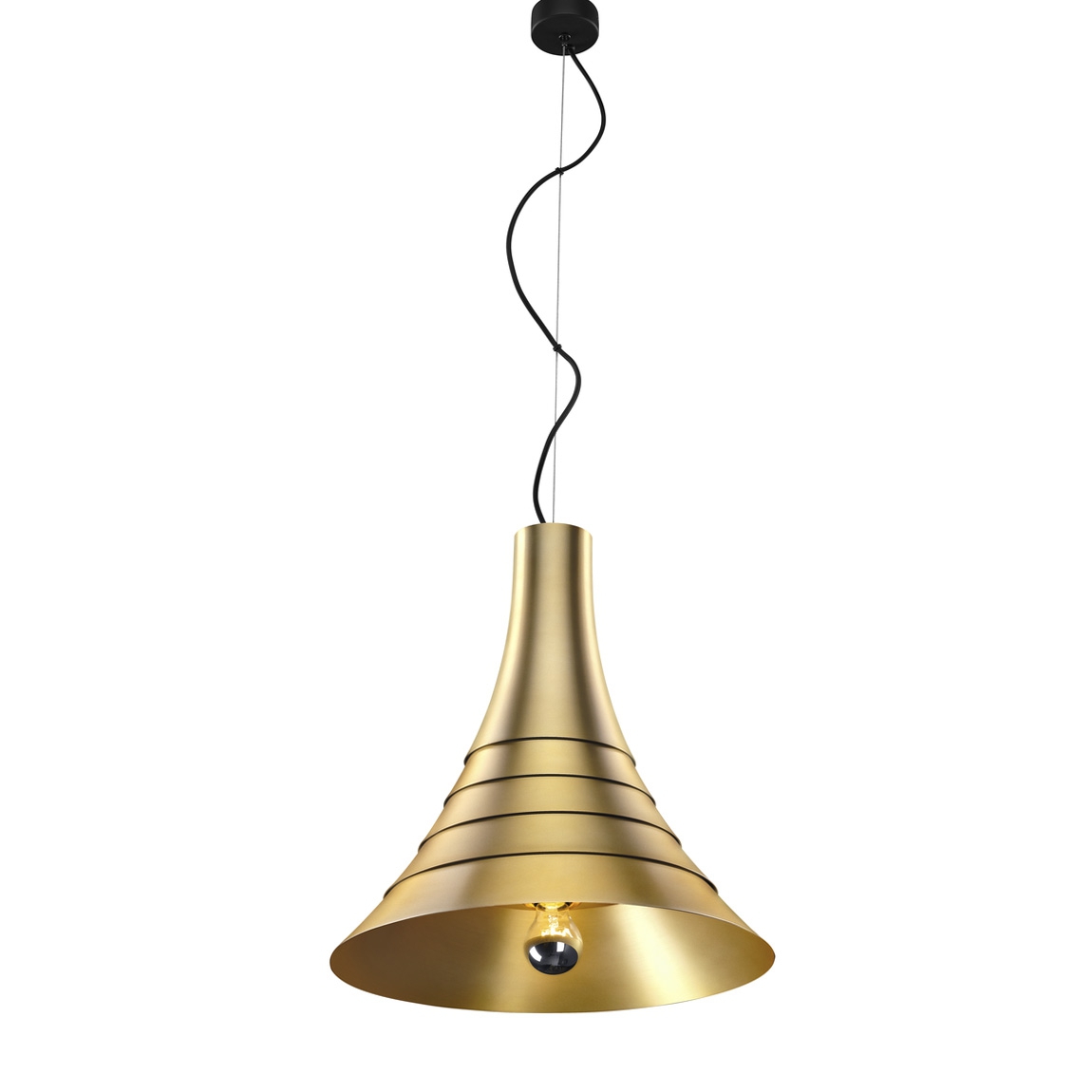 SLV 1000438 BATO 45 E27 PD светильник подвесной для лампы E27 60Вт макс., латунь