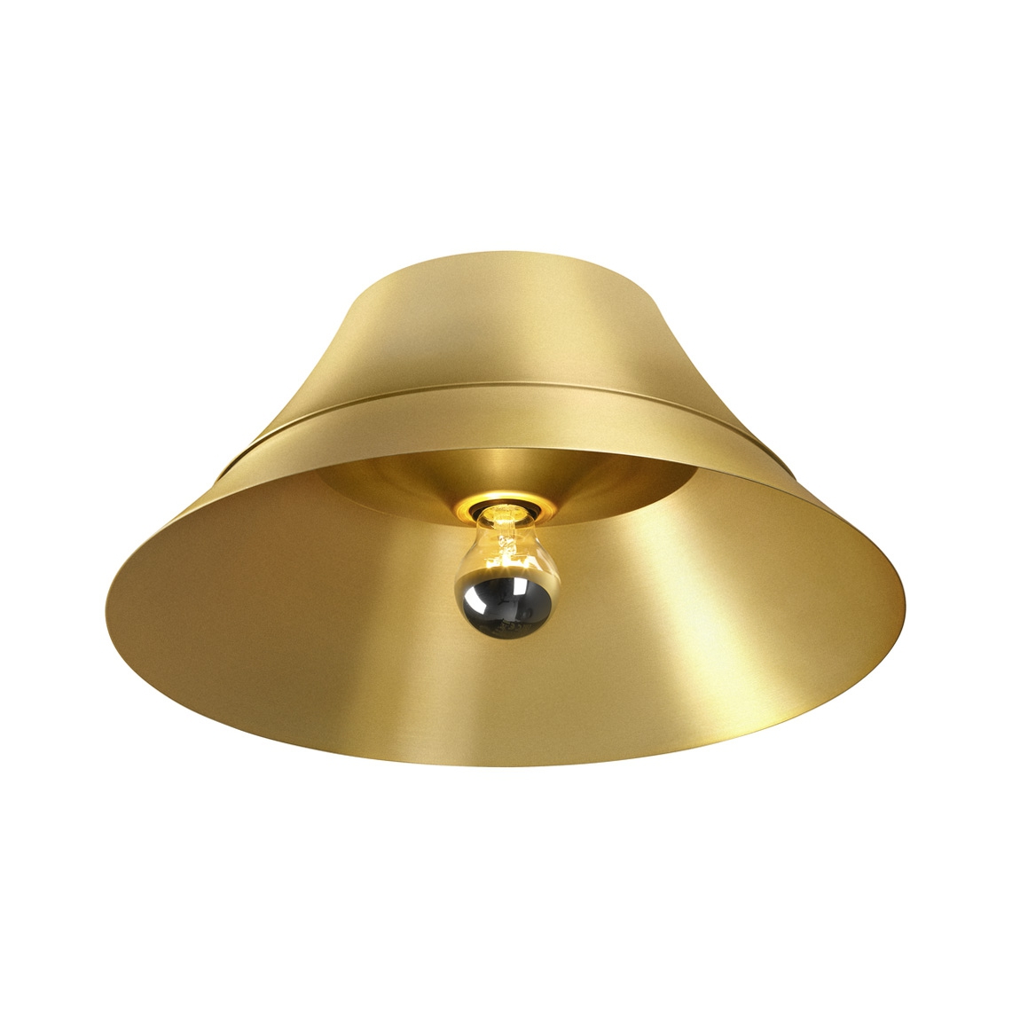 SLV 1000445 BATO 45 E27 CW светильник накладной для лампы E27 60Вт макс., латунь