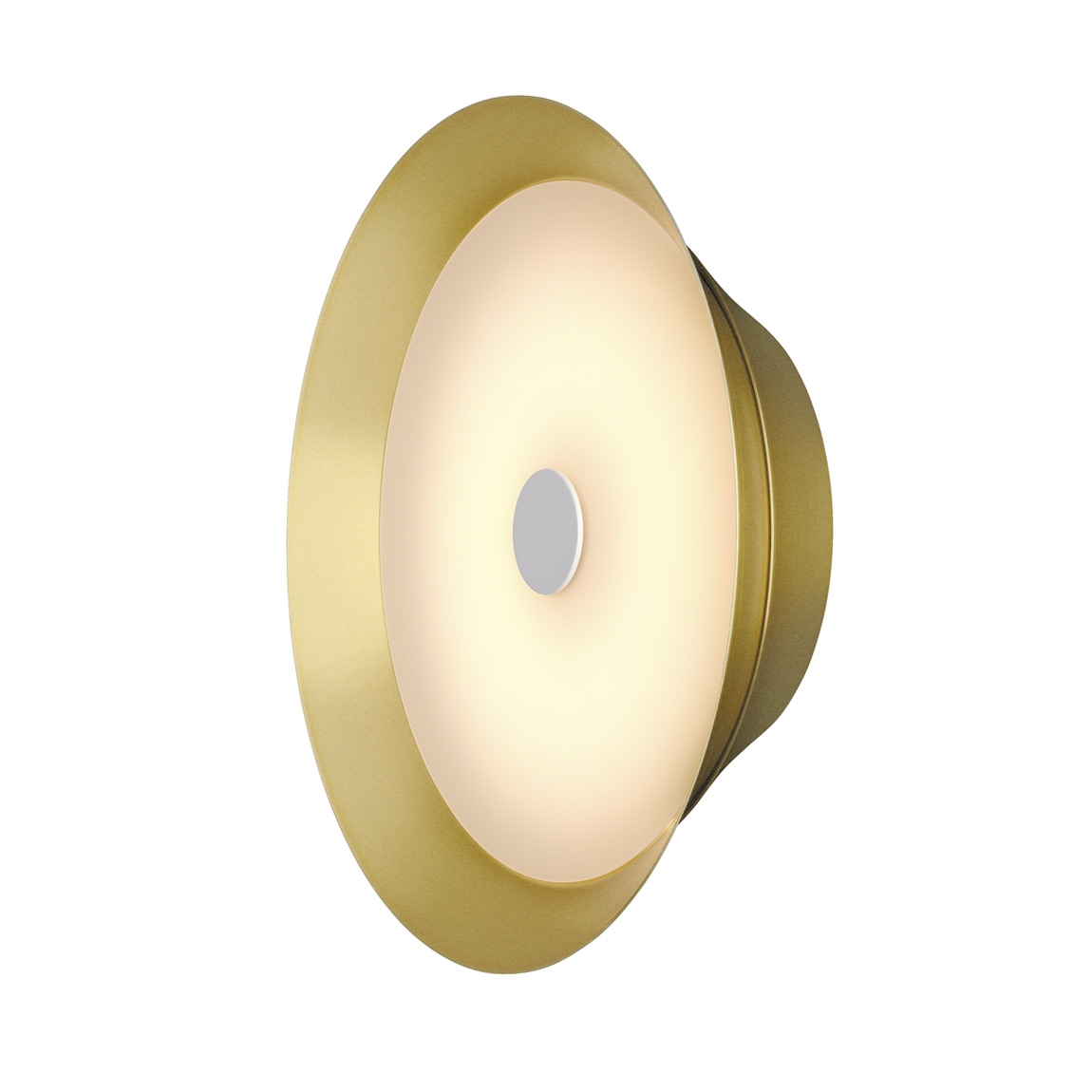 SLV 1000745 BATO 35 LED CW светильник накладной 15Вт с LED 2500К, 1050лм, 100°,  латунь