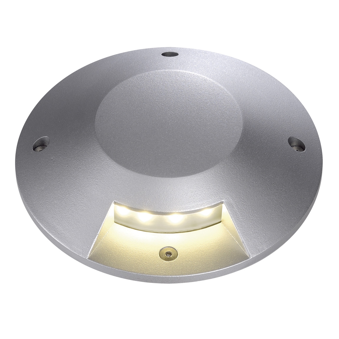 SLV 227371 BIG LED PLOT ROUND, плафон с 1-м сектором, серебристый