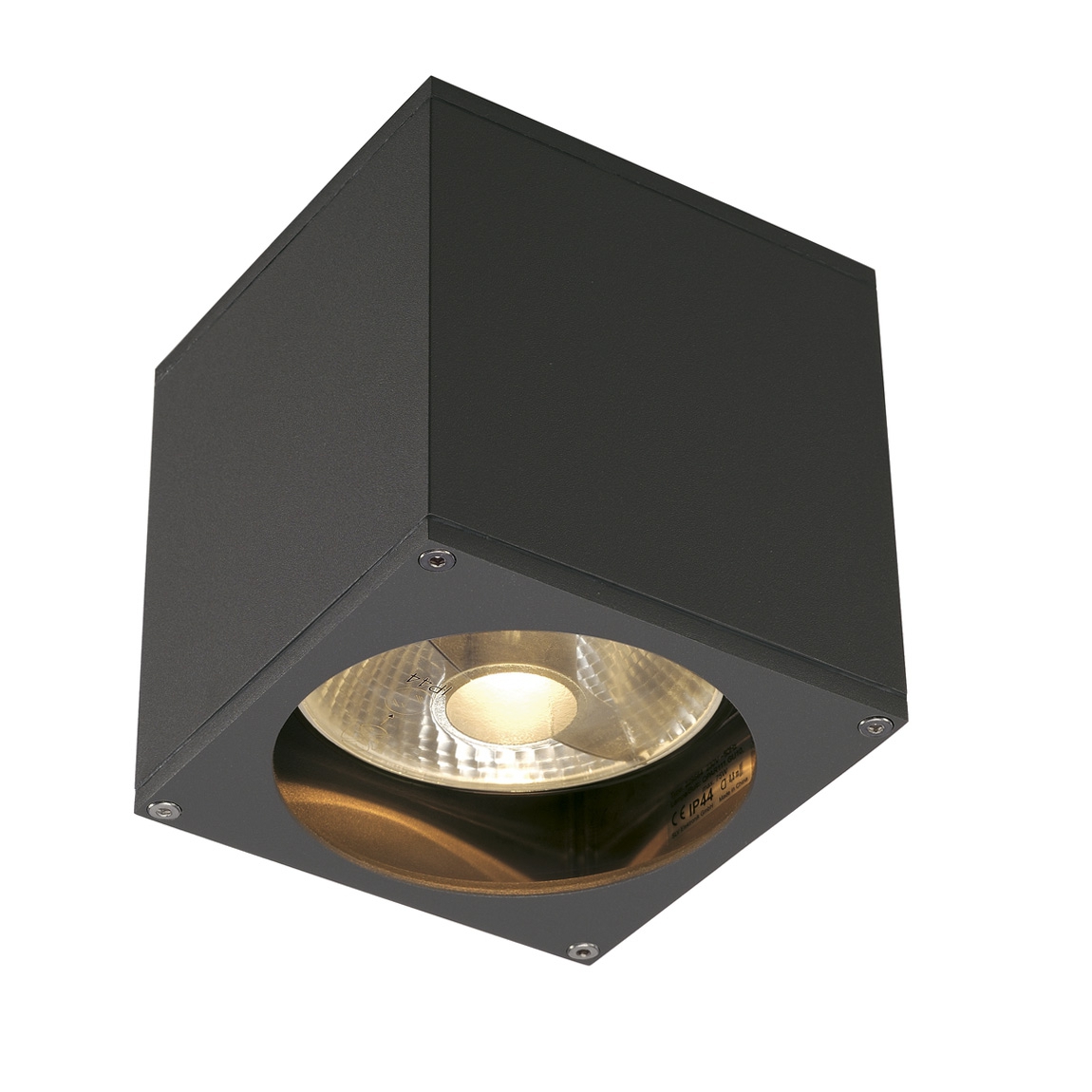 SLV 229565 BIG THEO WALL OUT светильник настенный IP44 для лампы ES111 75Вт макс., антрацит