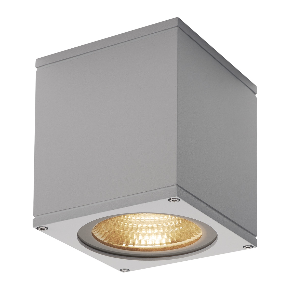 SLV 234534 BIG THEO LED CL светильник потолочный IP44 21Вт с LED 3000К, 2000лм, 24°, серебристый