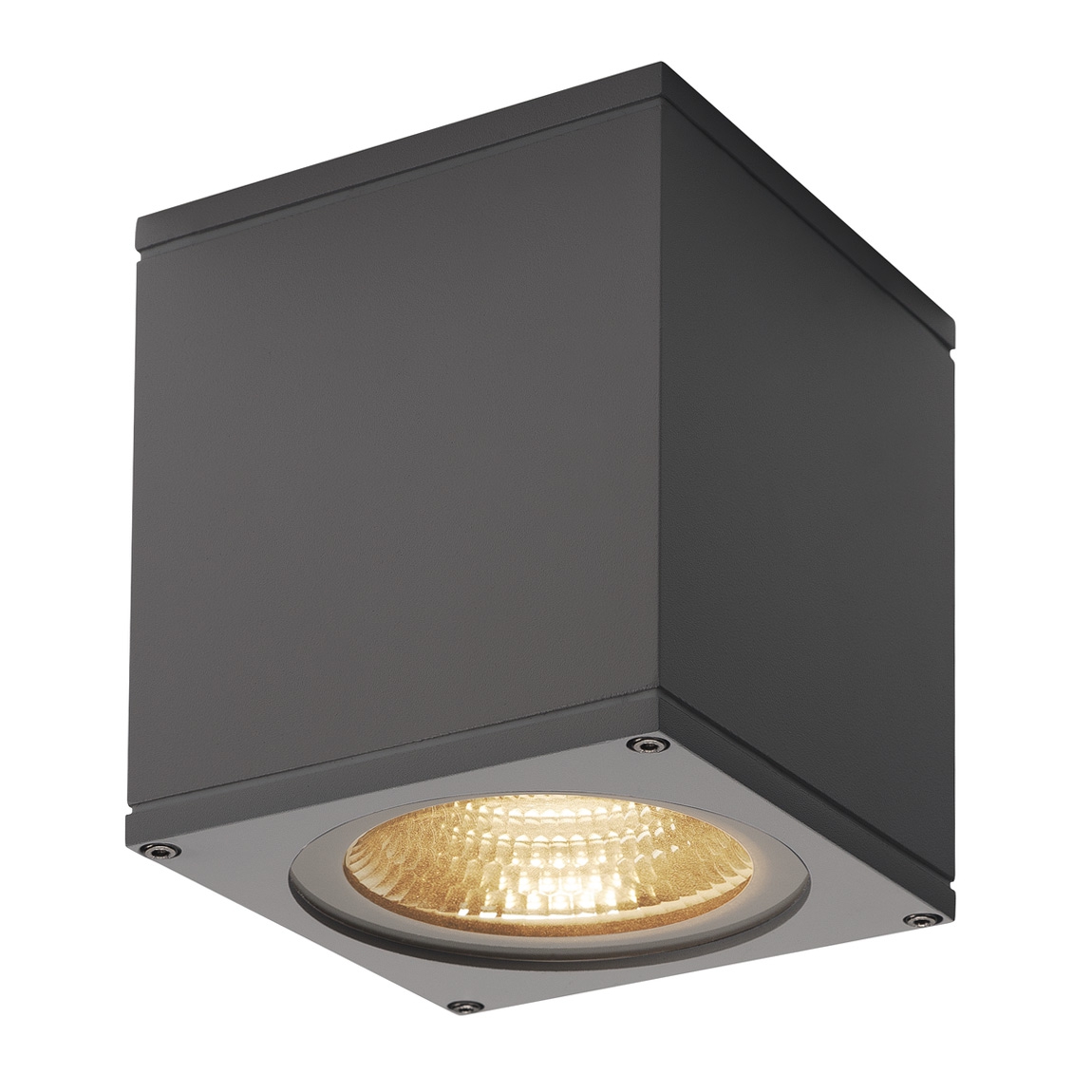 SLV 234535 BIG THEO LED CL светильник потолочный IP44 21Вт с LED 3000К, 2000лм, 24°, антрацит