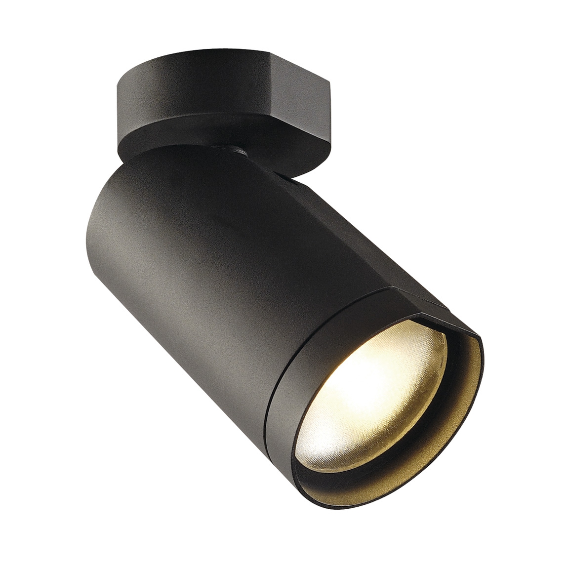 SLV 156420 BILAS SINGLE CW светильник накладной 16Вт с LED 2700K, 1000лм, 25°, черный