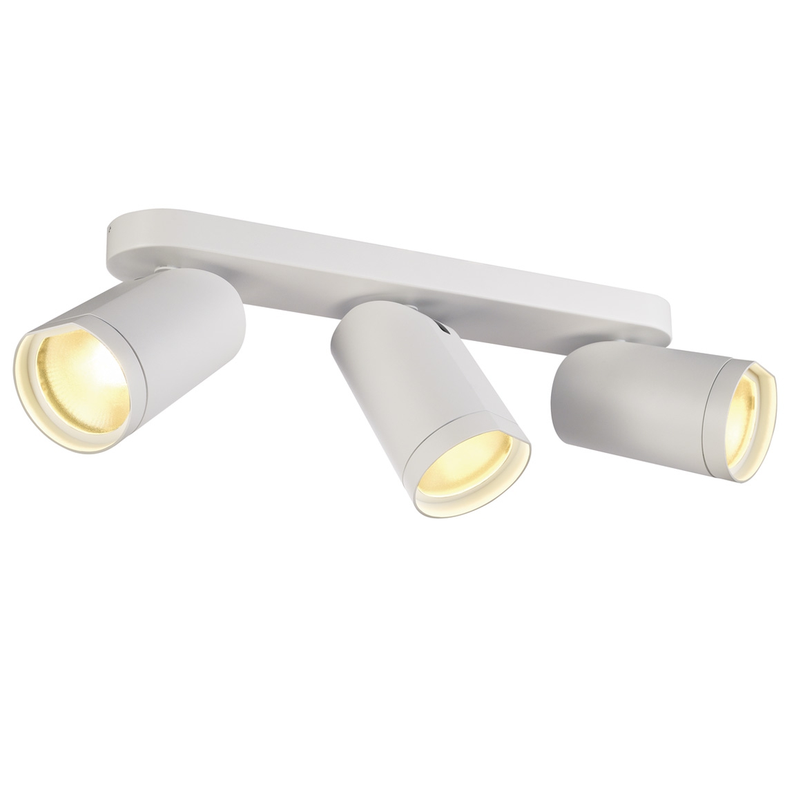 SLV 156441 BILAS TRIPLE светильник накладной с COB LED 3x 15Вт (45Вт), 2700K, 3000лм, 25°, белый