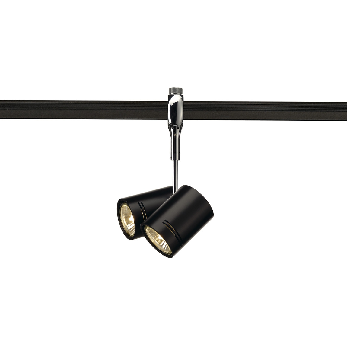 SLV 185440 EASYTEC II®, BIMA 2 светильник для 2-х ламп GU10 по 50Вт макс, хром / черный