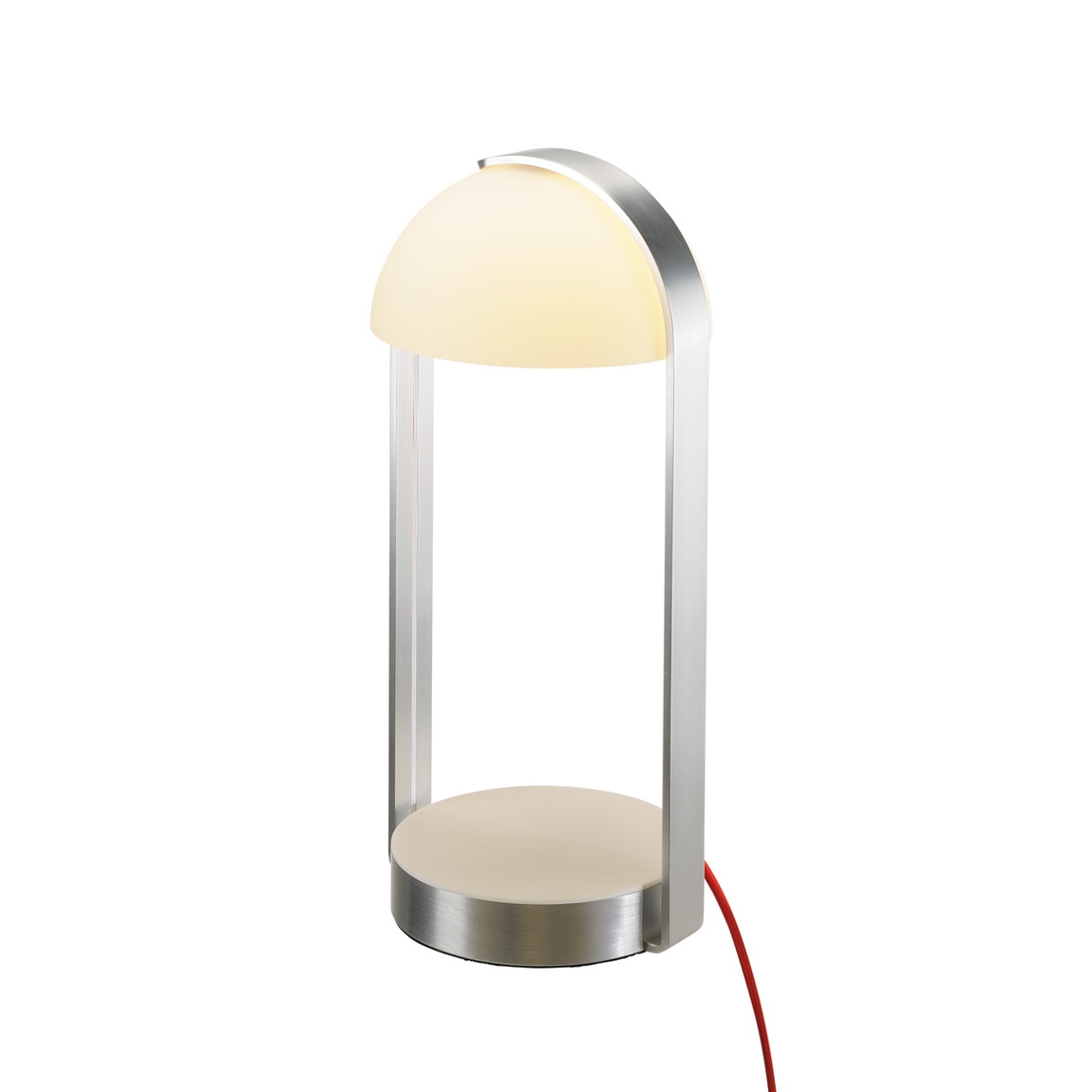 SLV 146101 BRENDA TL-1 свет-к настольный 8.7Вт с LED 3000К, 460лм, сенсорное диммирование, алюминий/белый