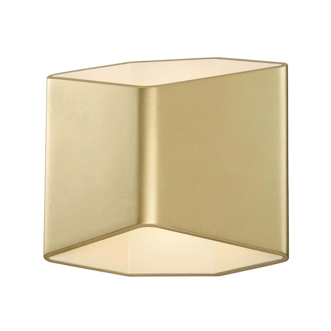 SLV 151713 CARISO WL-2 светильник настенный 11Вт  с LED 3000К, 390лм, латунь/ белый