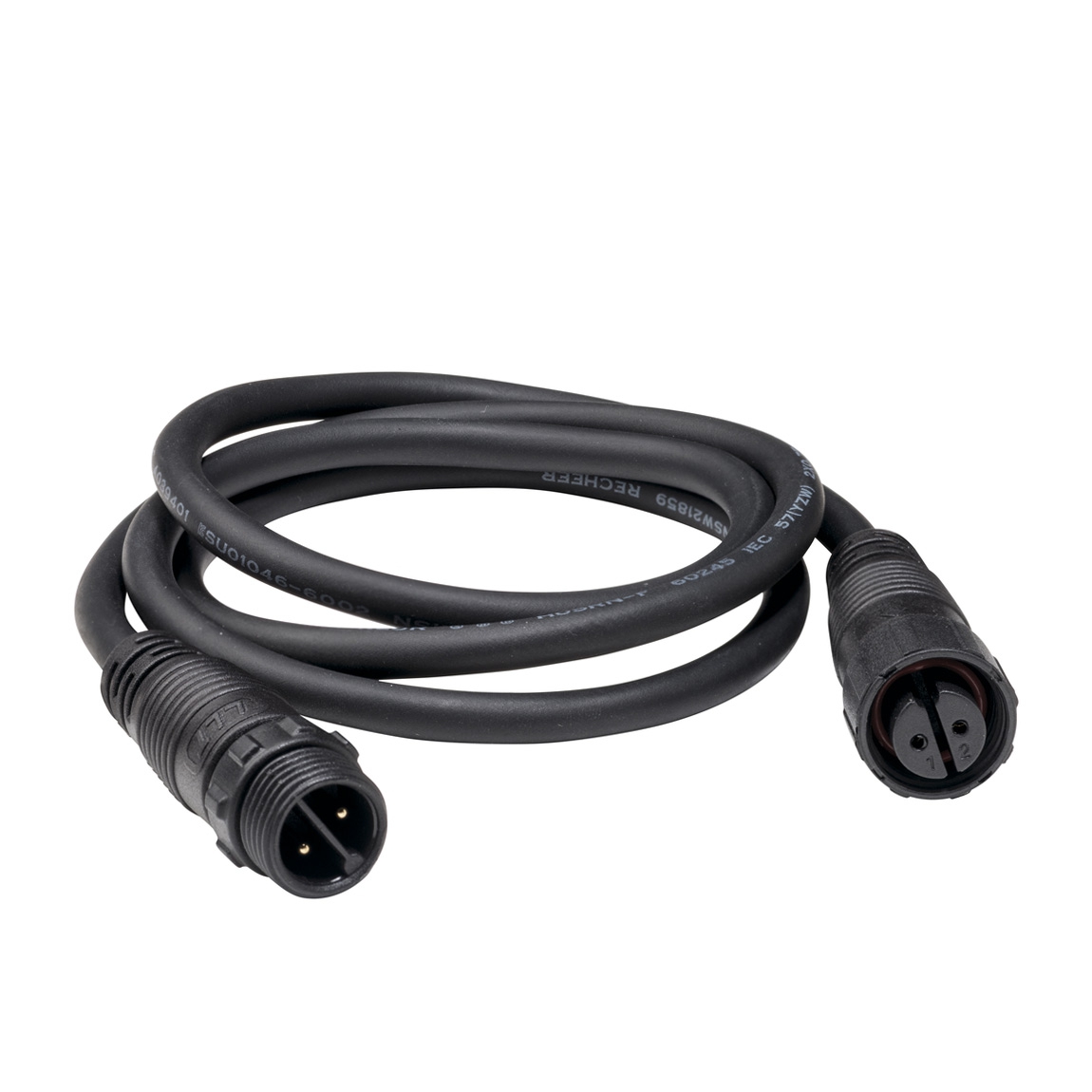 SLV 552331 LED STRIP OUTDOOR, коннектор гибкий IP67, 1м, черный