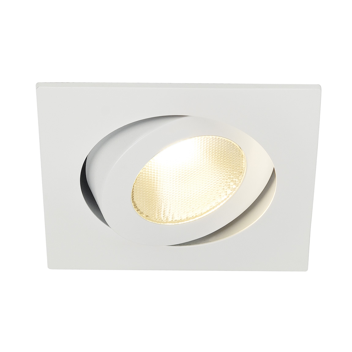 SLV 161281 CONTONE® TURNO SQUARE DtW светильник встраив. 16Вт с LED 2000-3000К, 890лм, 30°, CRI>90, с БП, белый
