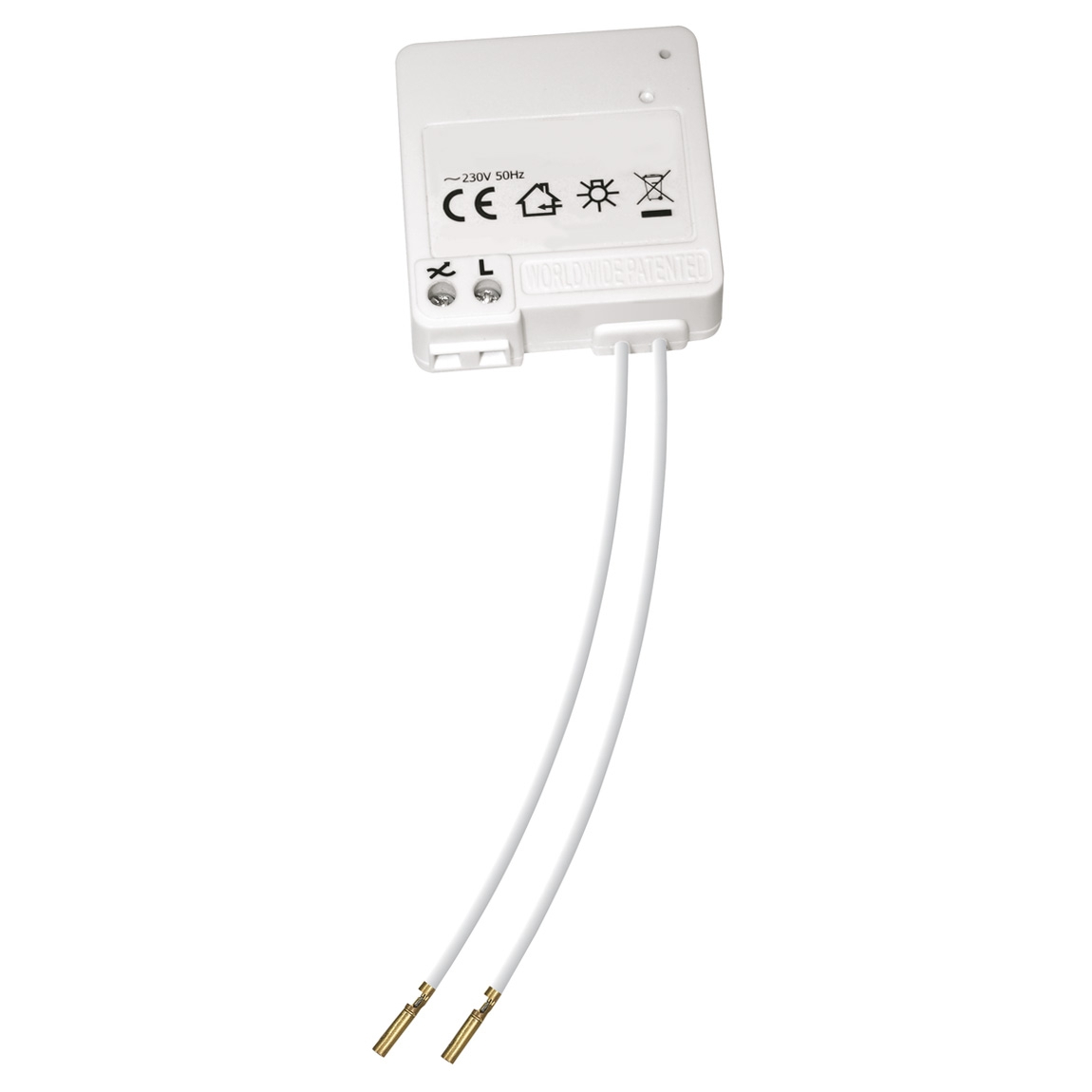 SLV 470811 SLV CONTROL BY TRUST, радиодиммер 200W, 40-250Вт (накаливания)/ 3-24Вт (LED, ESL), белый