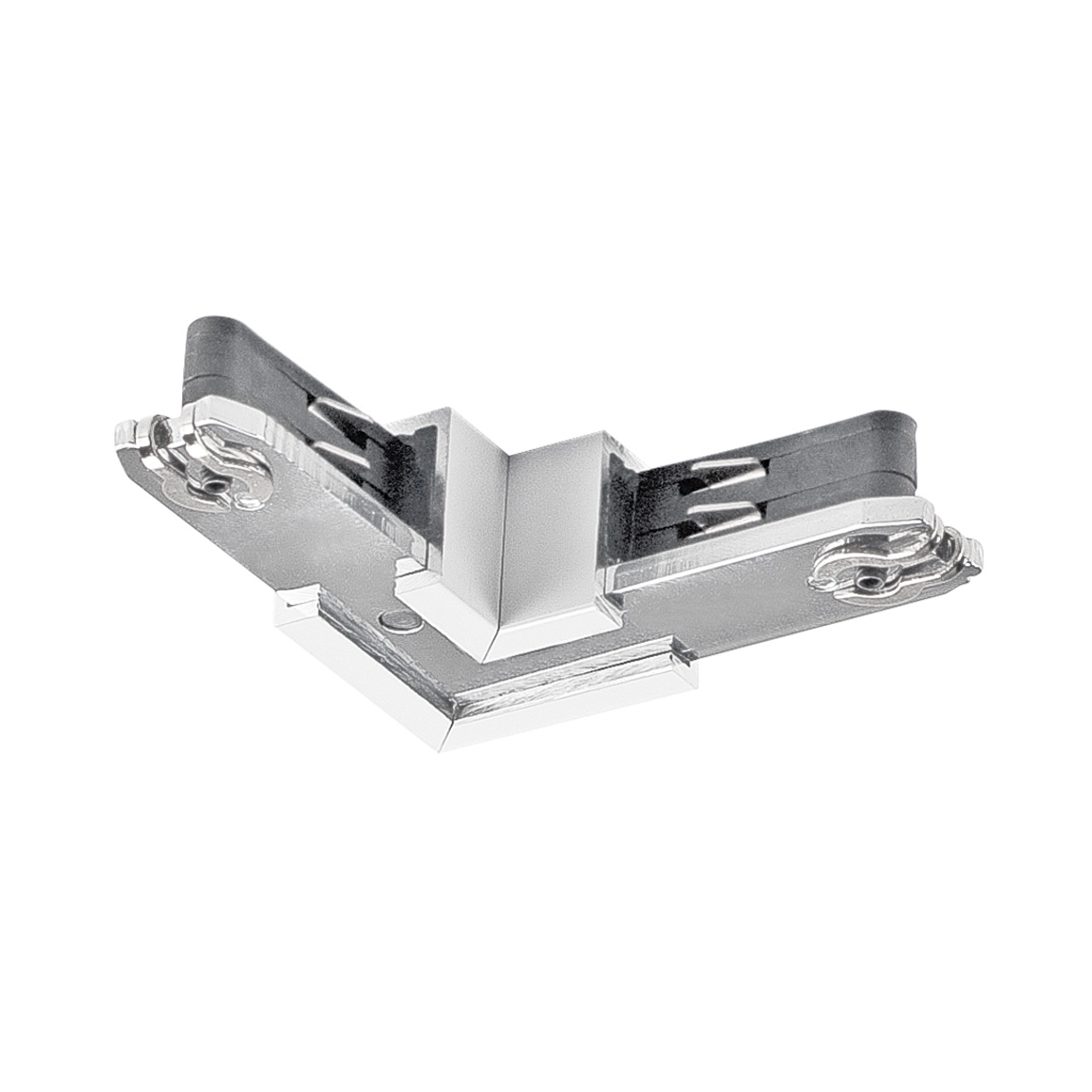 SLV 172161 D-TRACK, L-коннектор, 230В, 2х 10А макс., белый