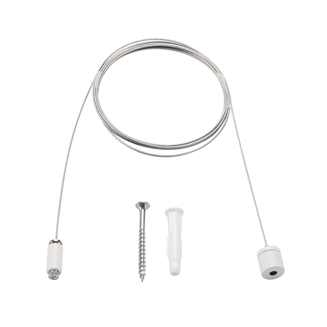 SLV 172201 D-TRACK, подвес 1м регулируемый, белый