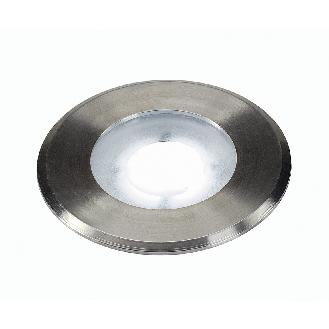 SLV 228411 DASAR® FLAT 80 светильник встраиваемый IP67 4.3Вт c LED 5000К, 150лм, 125°, сталь