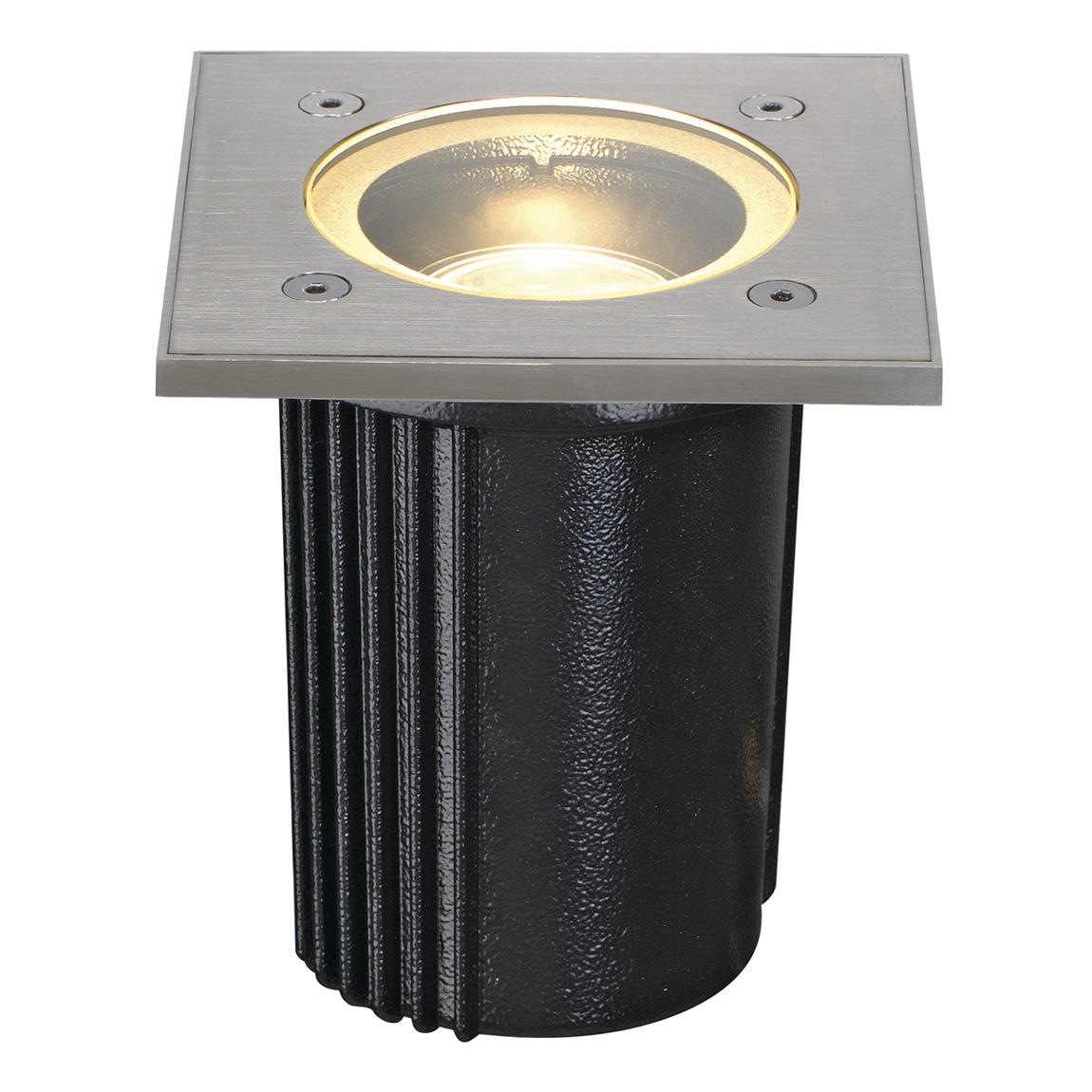 SLV 228434 DASAR® EXACT 116 SQUARE светильник встраиваемый IP67 для лампы GU10 35Вт макс., сталь