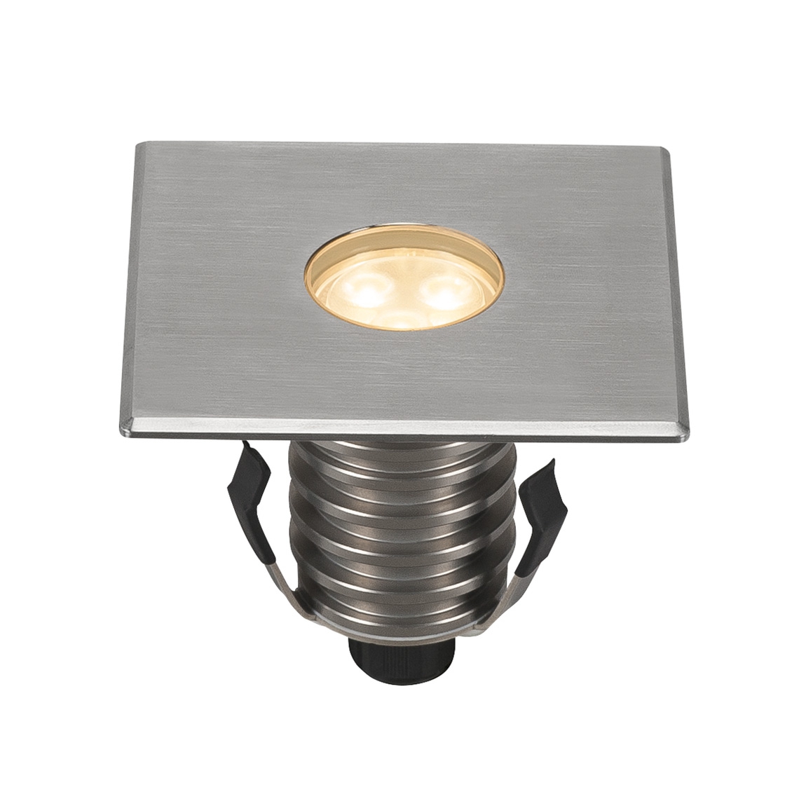 SLV 233696 DASAR® 100 PREMIUM SQUARE светильник встраиваемый IP67 5.5Вт c LED 3000К, 300лм, 60°, Al, сталь