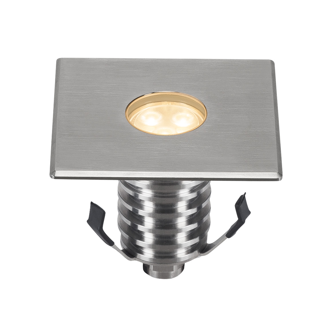 SLV 233702 DASAR® 100 PREMIUM SQUARE светильник встраиваемый IP67 5.5Вт c LED 3000К, 300лм, 24°, сталь