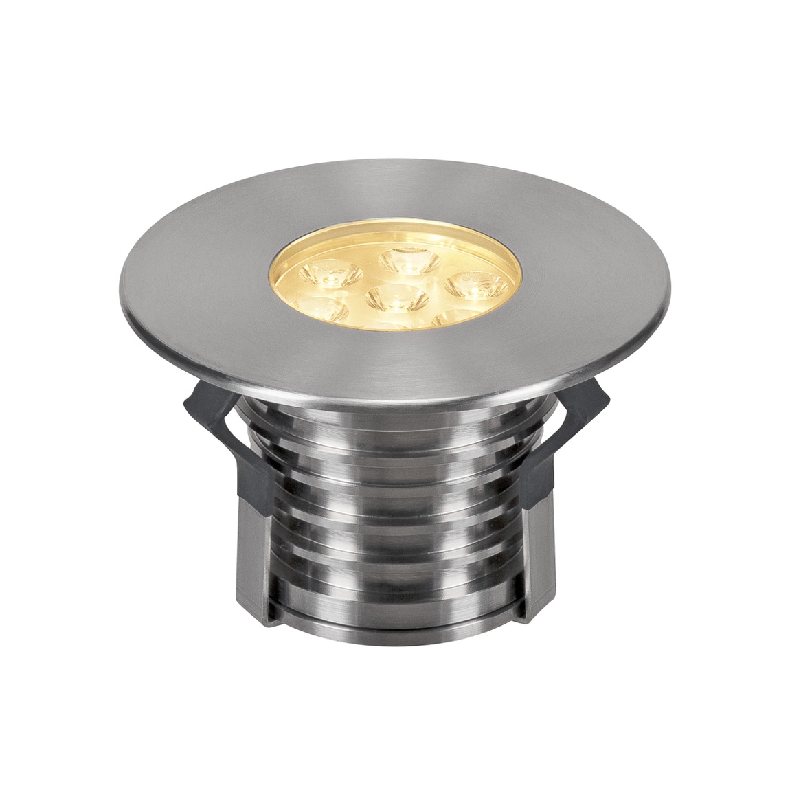 SLV 233722 DASAR® 150 PREMIUM ROUND светильник встраиваемый IP67 17Вт c LED 3000К, 1200лм, 30°, сталь