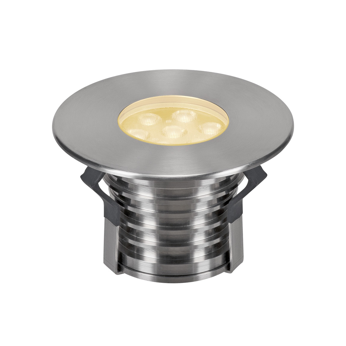 SLV 233726 DASAR® 150 PREMIUM ROUND светильник встраиваемый IP67 17Вт c LED 3000К, 1200лм, 60°, сталь