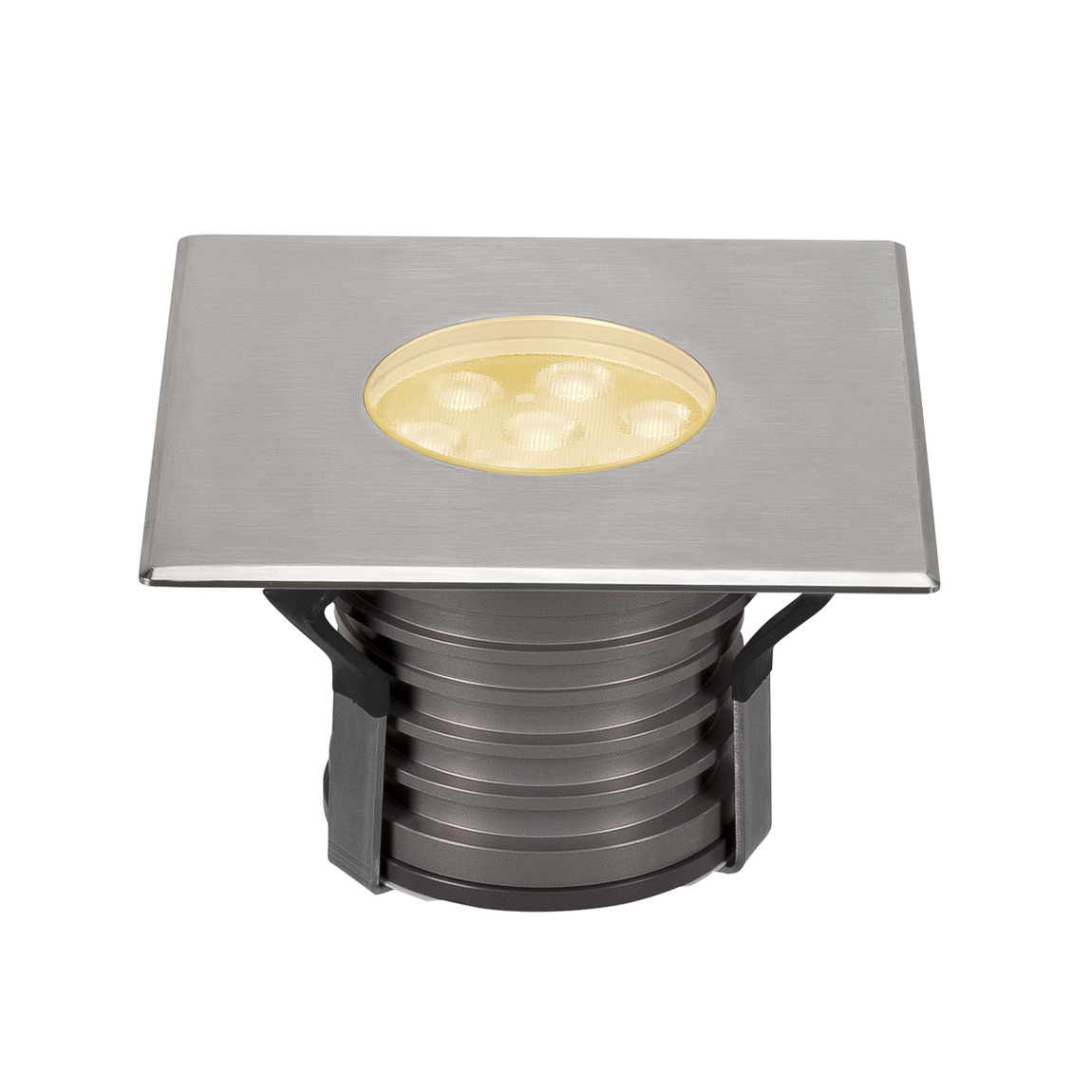SLV 233736 DASAR® 150 PREMIUM SQUARE светильник встраиваемый IP67 17Вт c LED 3000К, 1200лм, 60°, Al, сталь