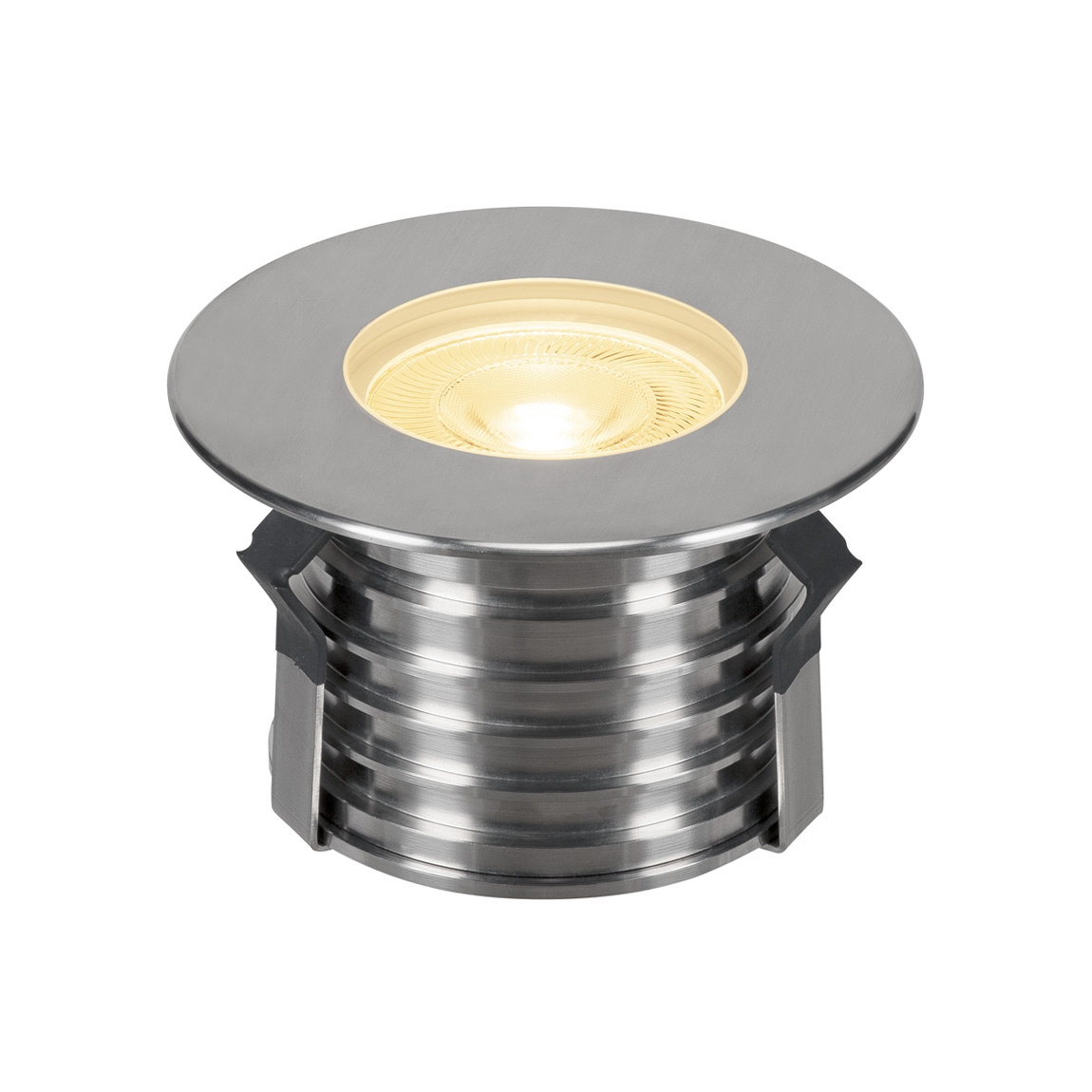 SLV 233762 DASAR® 180 PREMIUM LED ROUND светильник встр. IP67 c LED 24Вт (28Вт), 3000К, 2700лм, 24°, сталь
