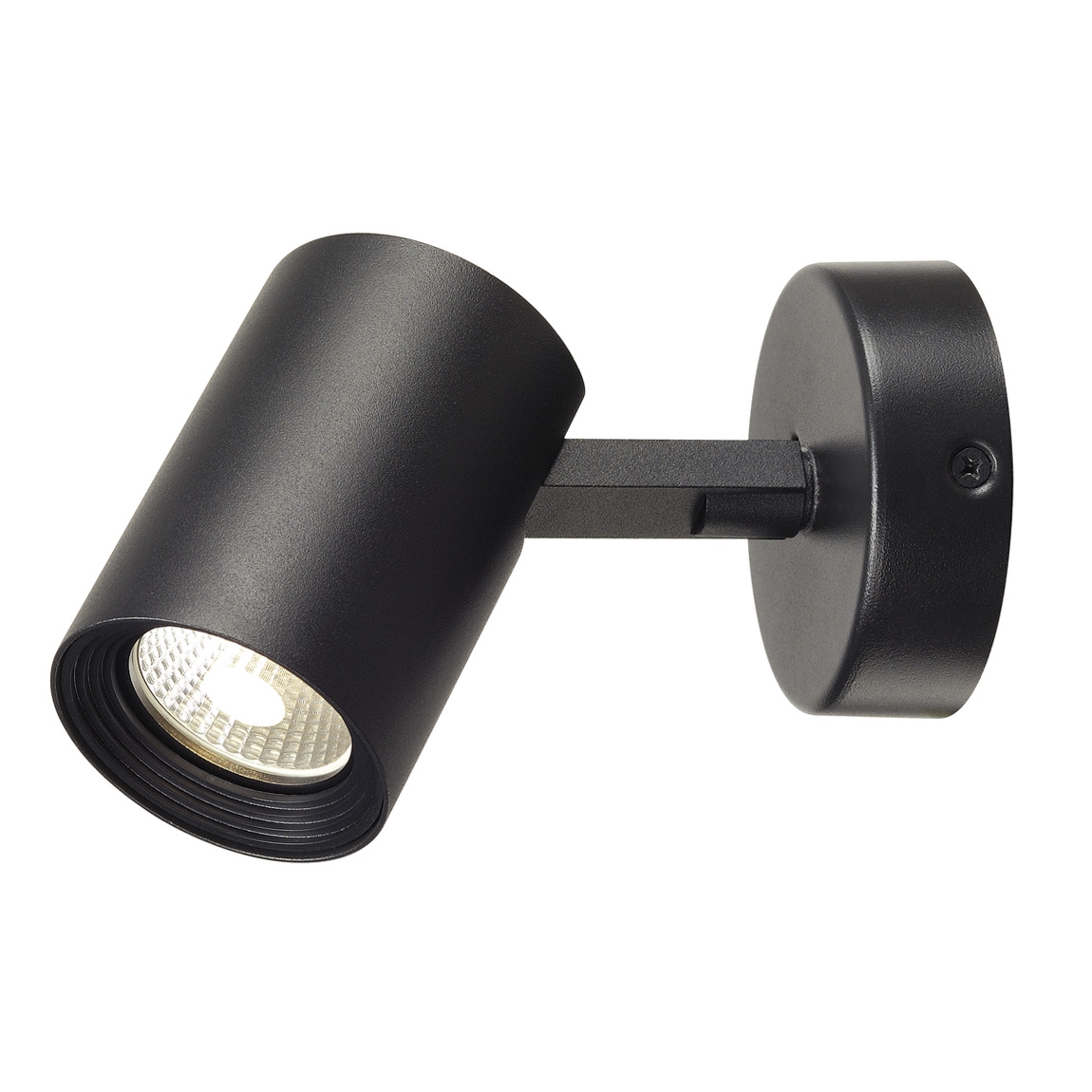 SLV 148500 DEBASTO SINGLE светильник накладной с COB LED 7Вт (8Вт), 3000К, 360лм, черный