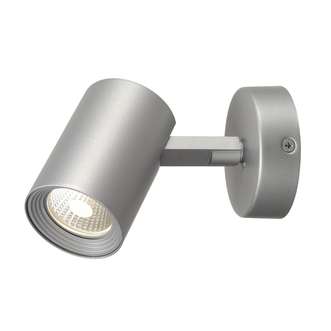 SLV 148504 DEBASTO SINGLE светильник накладной с COB LED 7Вт (8Вт), 3000К, 360лм, серебристый