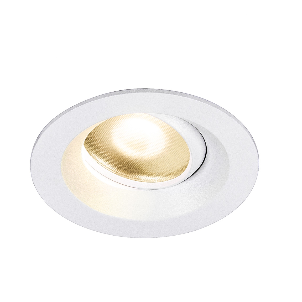 SLV 1003039 DINGILO светильник встраиваемый IP44/20 4.4Вт с LED 3000К, 330лм, 40°, CRI>90, с БП, белый