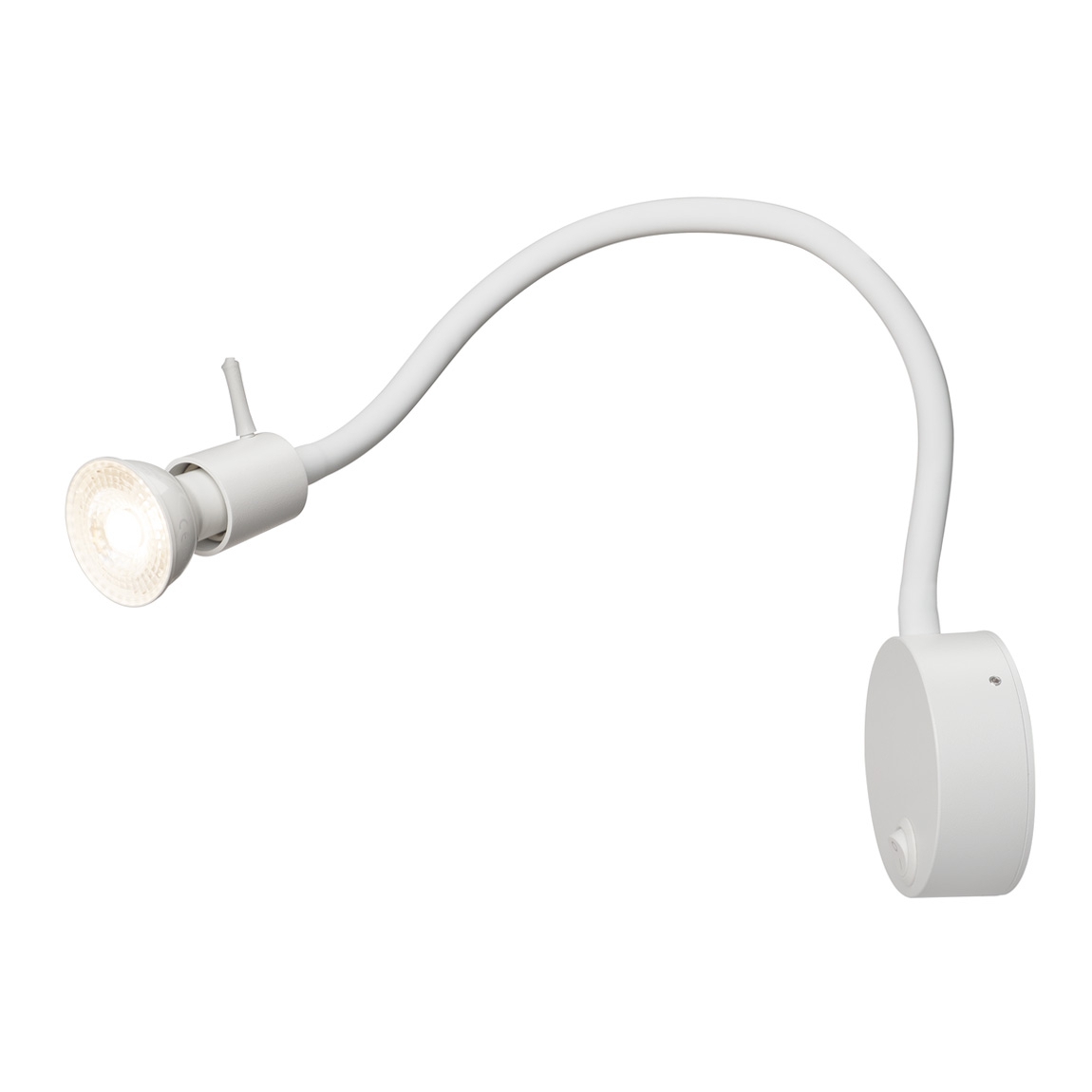 SLV 1002607 DIO FLEX PLATE GU10 светильник накладной с выключателем для лампы GU10 50Вт макс., белый